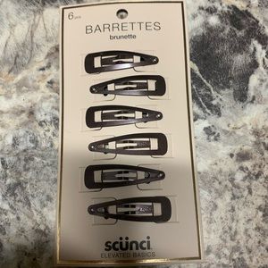 Scunci Brown Barettes 18 piece